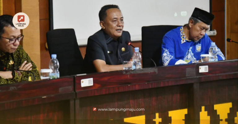 Agus Sutanto,. ST Anggota DPRD Lampung Hadiri FGD Peningkatan Produktivitas Padi Lahan Rawa