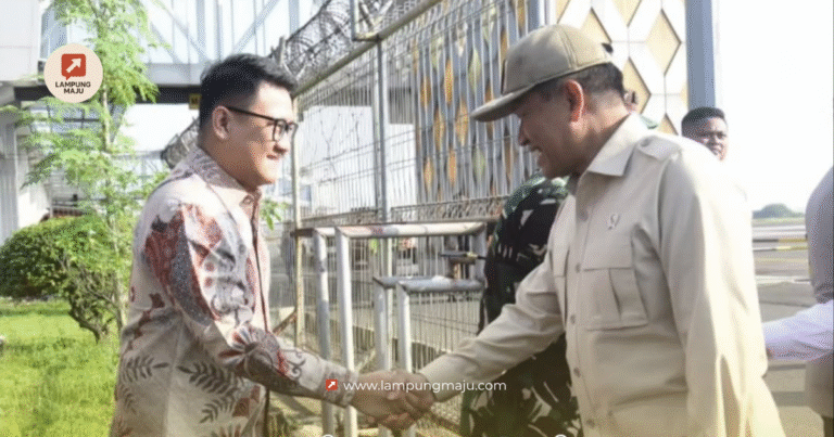 Ketua DPRD Lampung A. Giri Akbar SE., MBA Sambut Kehadiran Kasau dan Wamenhan RI