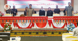 Rapat Paripurna DPRD Provinsi Lampung Lanjutan Pembicaraan Tingkat I dalam rangka Pemandangan Umum Fraksi – fraksi DPRD Provinsi Lampung terhadap Raperda Perubahan APBD Provinsi Lampung Tahun Anggaran 2025.