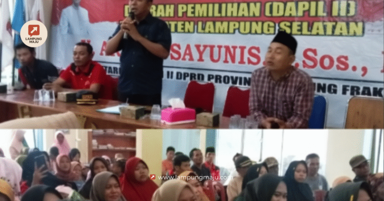 Jalan Penghubung Kecamatan Palas ke Candipuro Tidak Tersentuh Masyarakat Desa Bumiasri Ngadu Ke Anggota DPRD Provinsi Lampung
